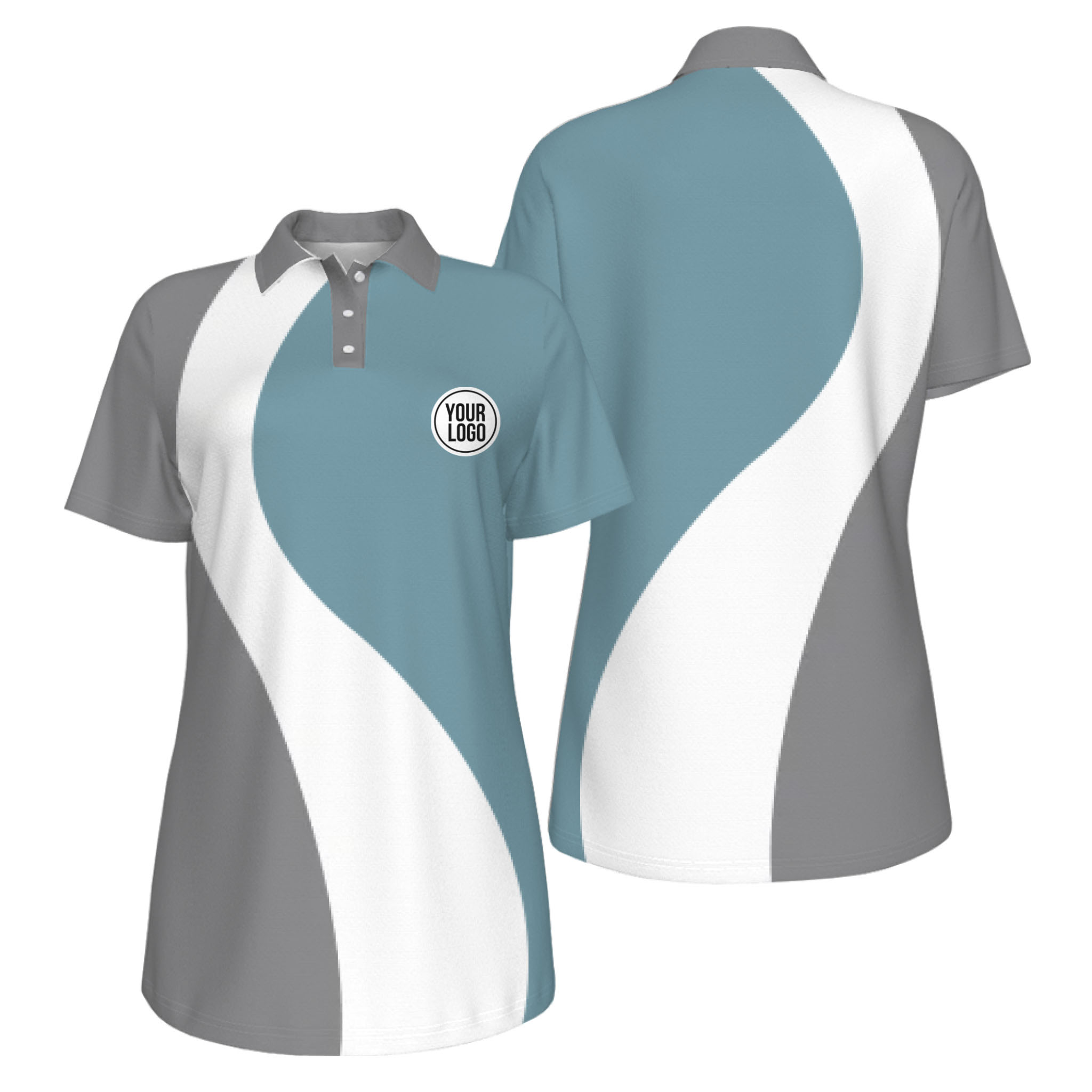 Picklewin Top Rated Custom Logo UV Protection Pickleball Polo Shirt Women 