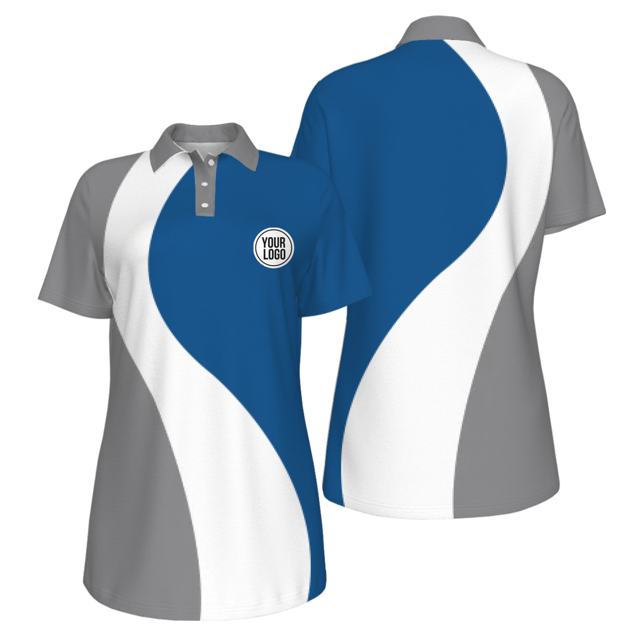 Picklewin Top Rated Custom Logo UV Protection Pickleball Polo Shirt Women 