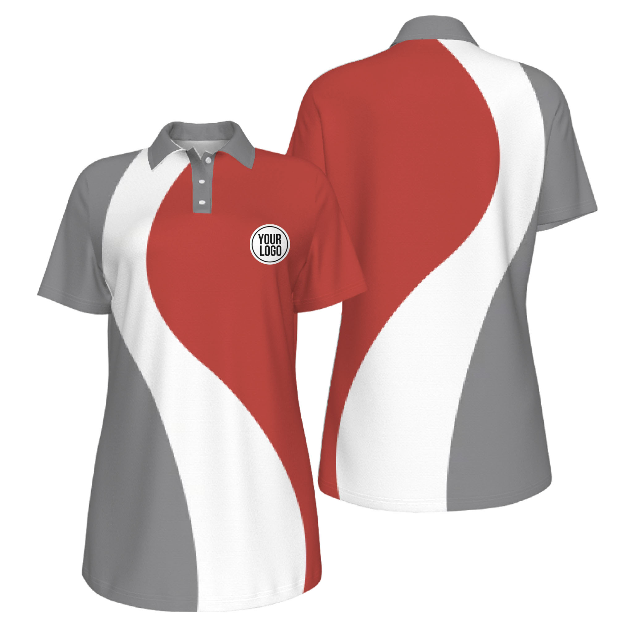 Picklewin Top Rated Custom Logo UV Protection Pickleball Polo Shirt Women 