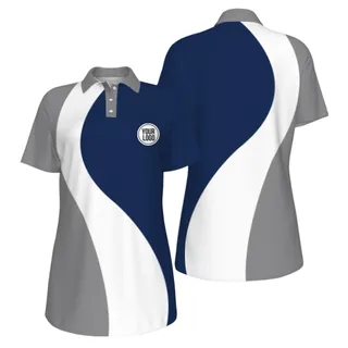 Picklewin Top Rated Custom Logo UV Protection Pickleball Polo Shirt Women  – alternate