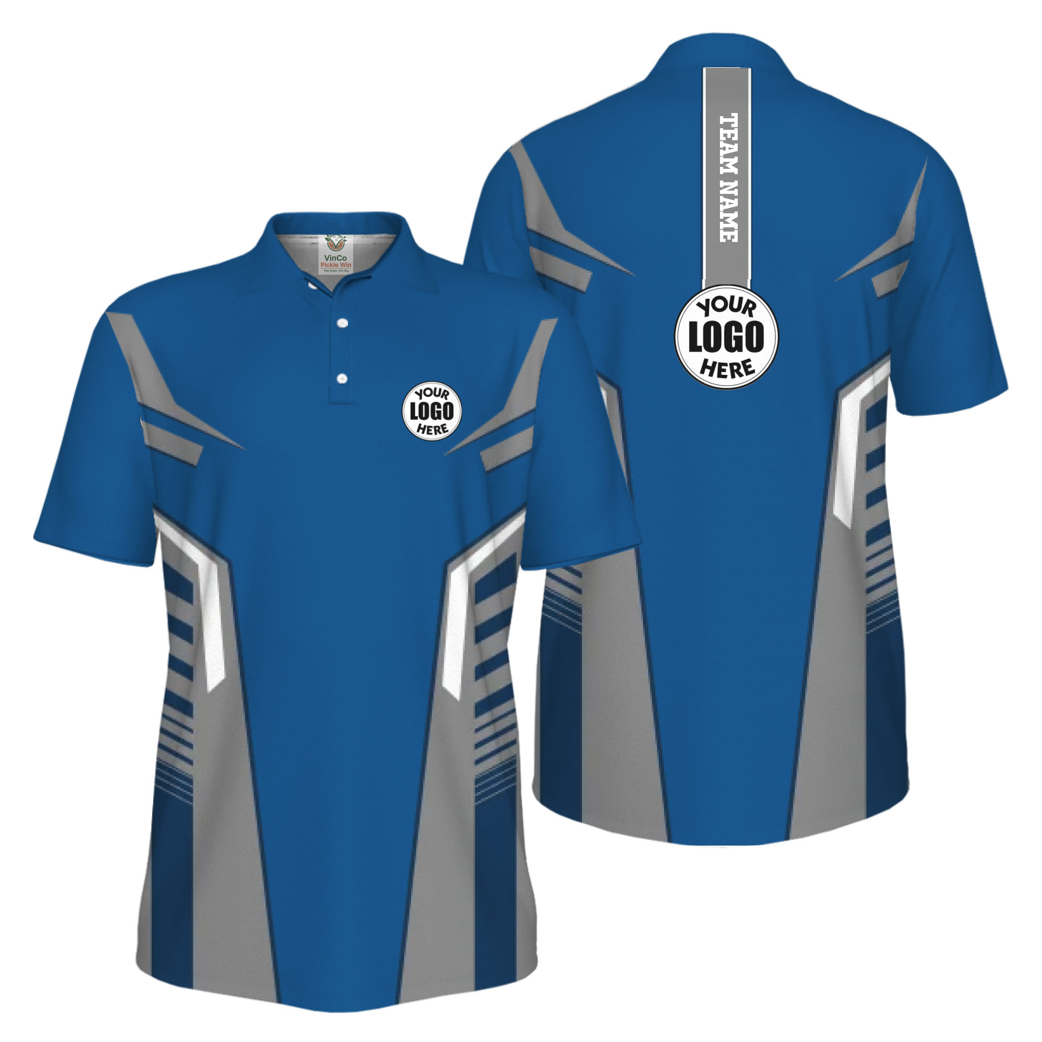 Picklewin Top Rated Custom Logo UV Protection Polo Men For Sport Team