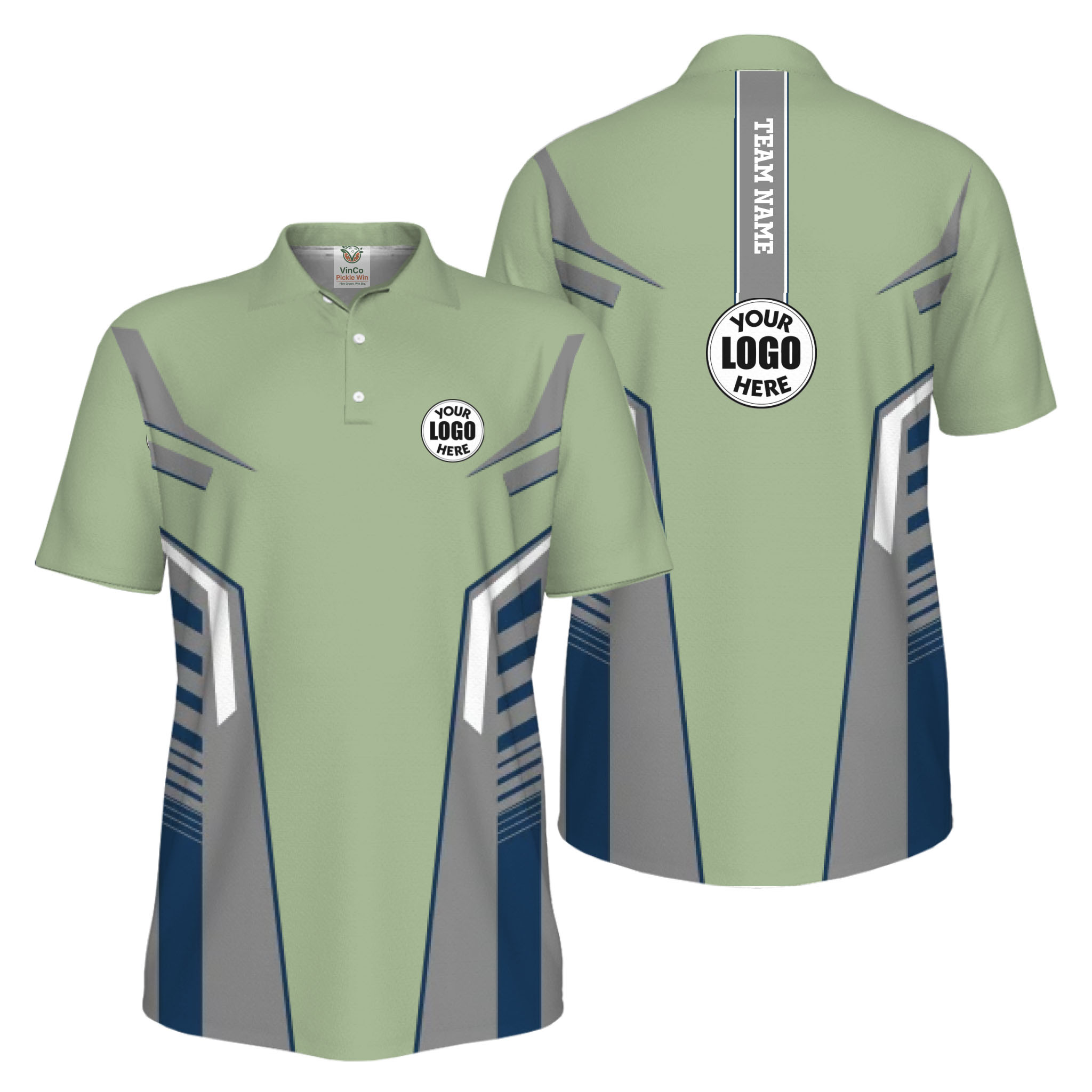 Picklewin Top Rated Custom Logo UV Protection Polo Men For Sport Team