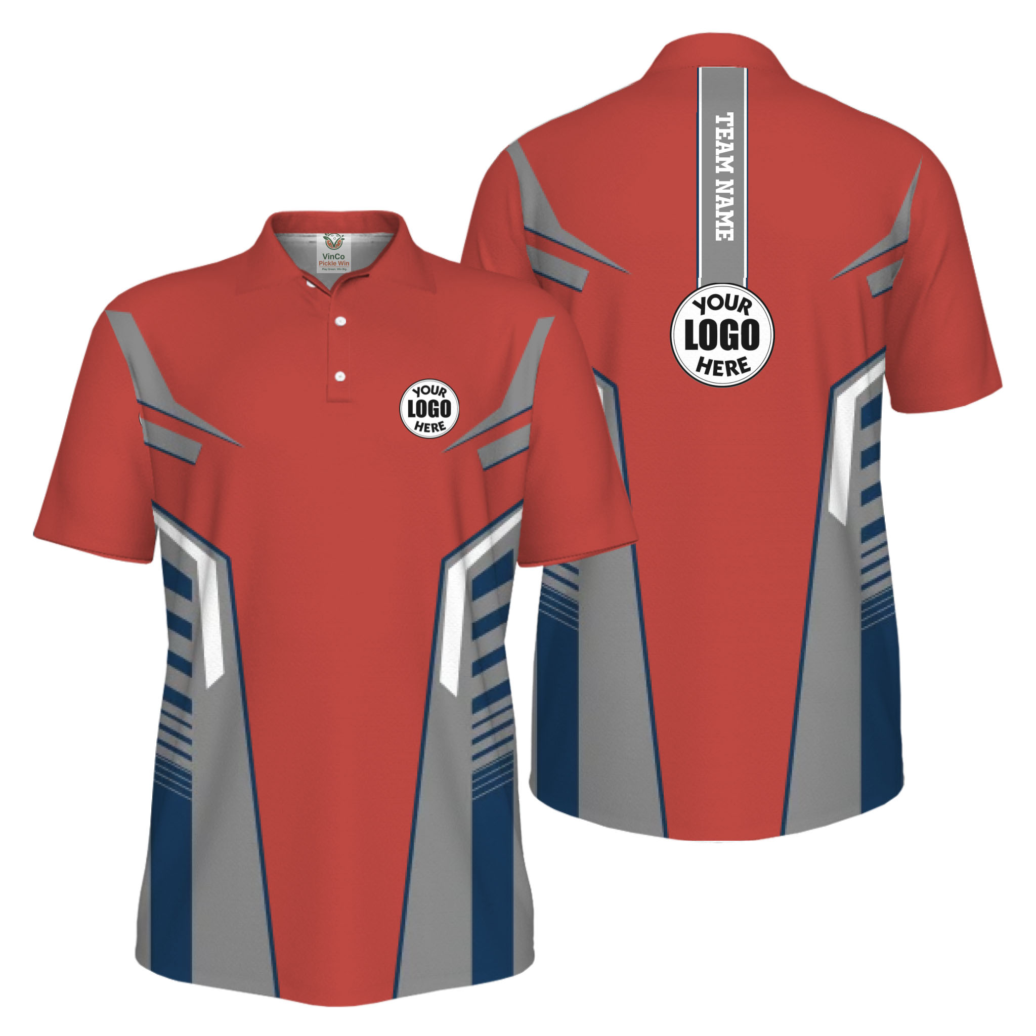 Picklewin Top Rated Custom Logo UV Protection Polo Men For Sport Team