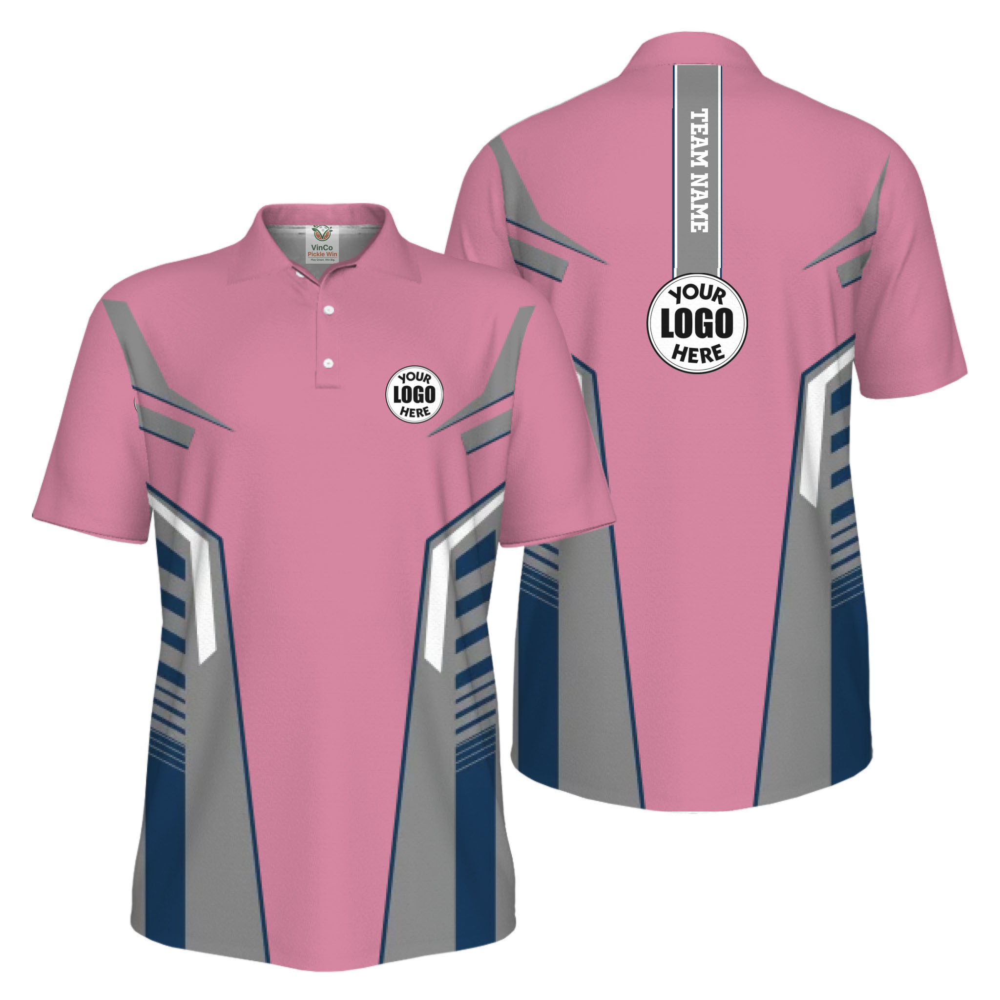 Picklewin Top Rated Custom Logo UV Protection Polo Men For Sport Team