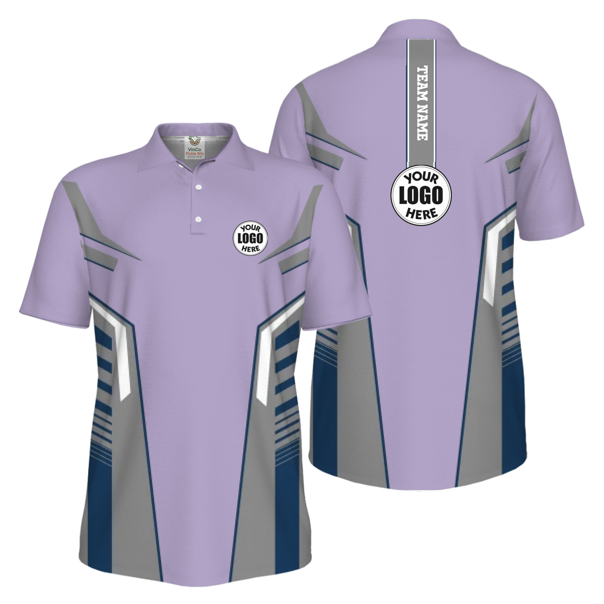 Picklewin Top Rated Custom Logo UV Protection Polo Men For Sport Team