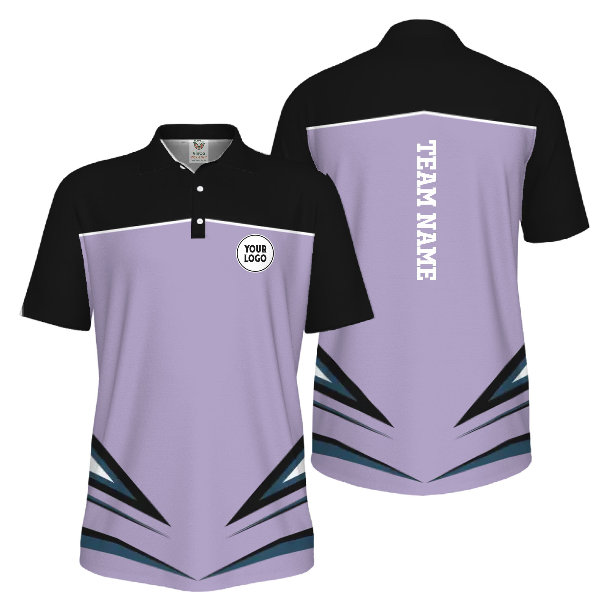 Picklewin Unique Custom Logo For Sport Team UV Protection Men Polo Shirts Bulk Price