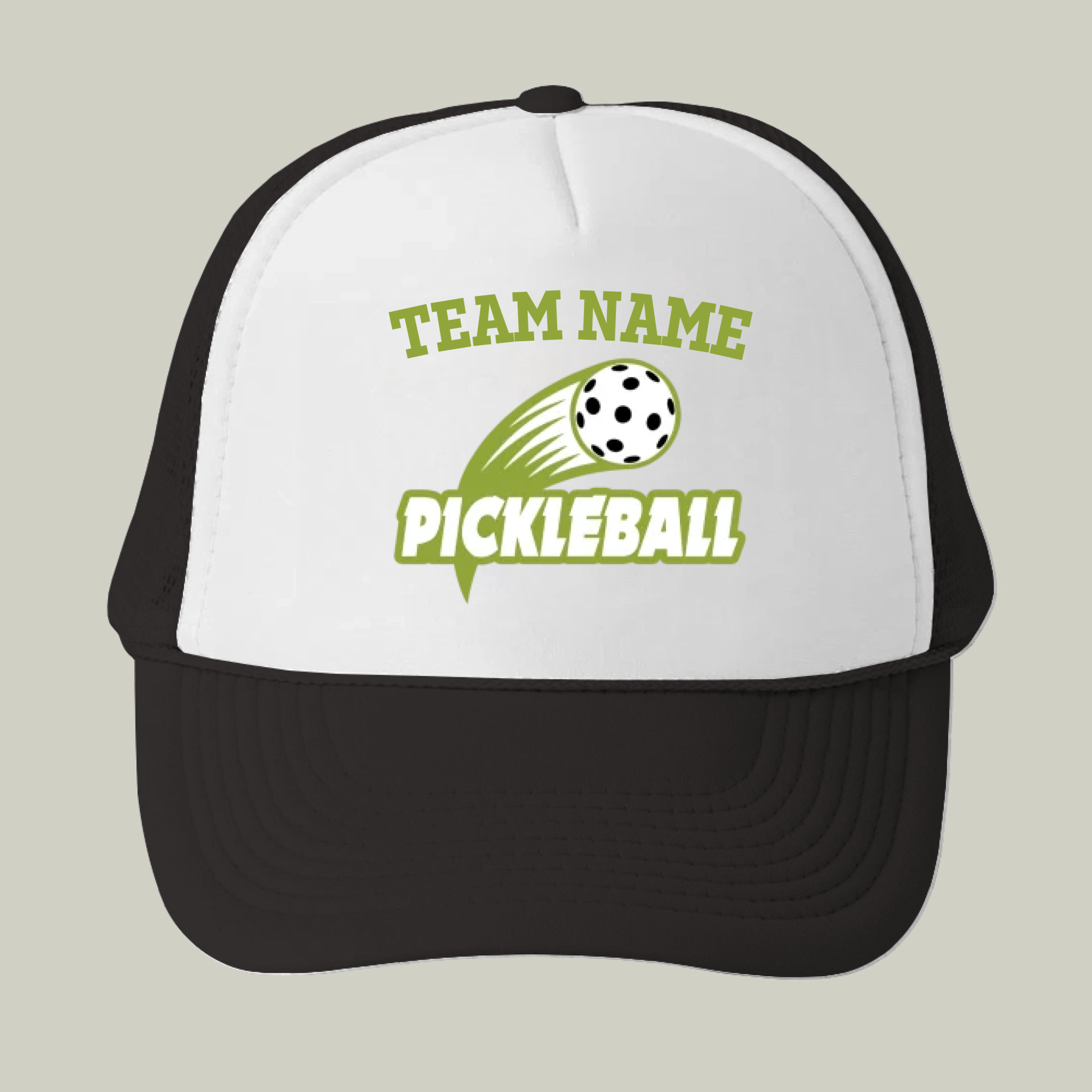 Picklewin Unique Custom Team Name Men's Trucker Cap For Pickleball