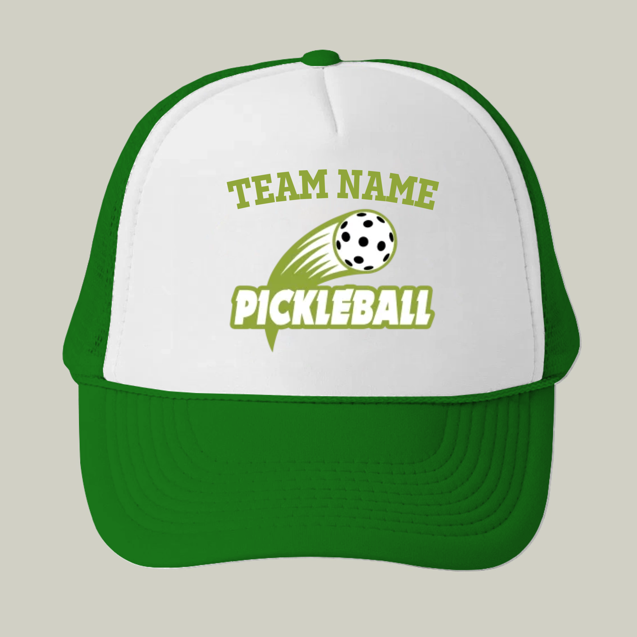 Picklewin Unique Custom Team Name Men's Trucker Cap For Pickleball