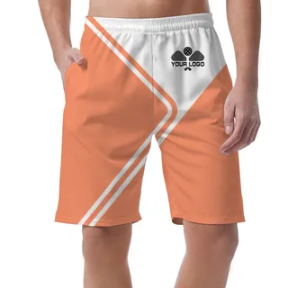 Picklewin Unique Geometric Short Pants Custom For Men – alternate