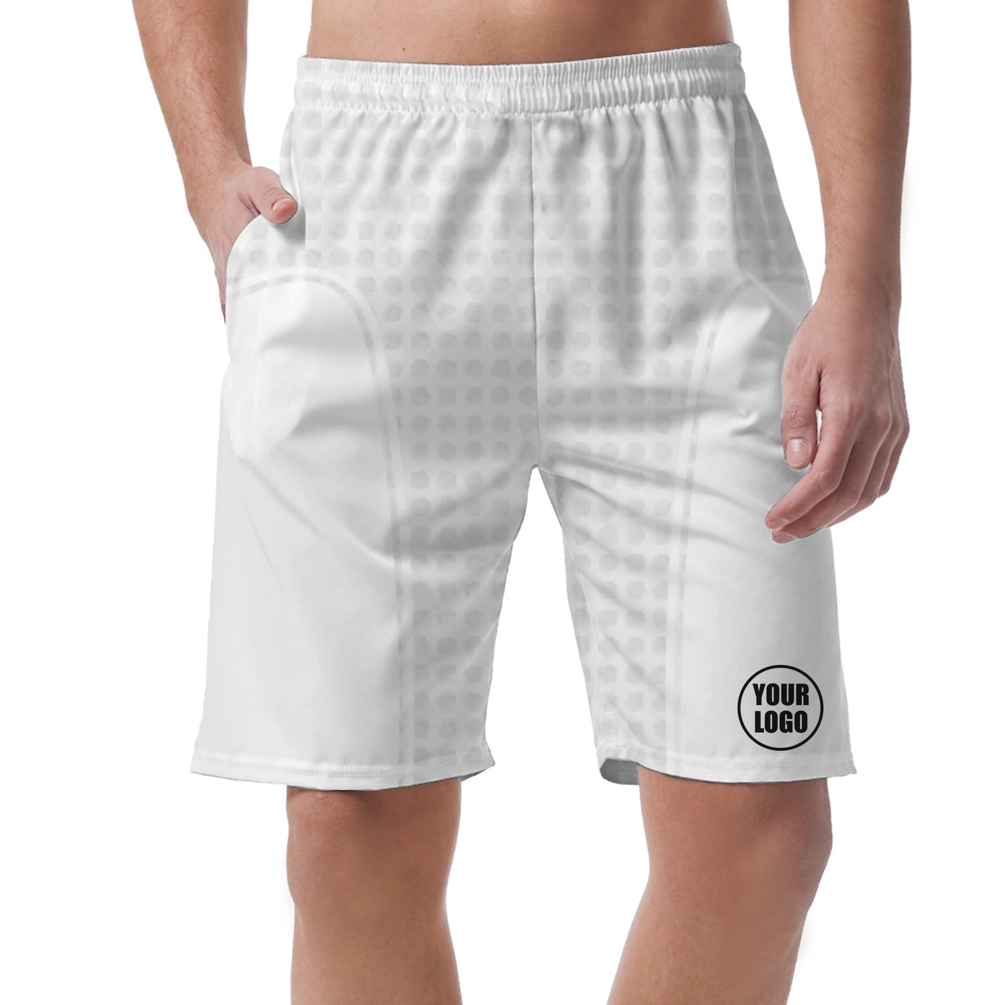Picklewin Unique Men's Custom Short Pants With Side Panels
