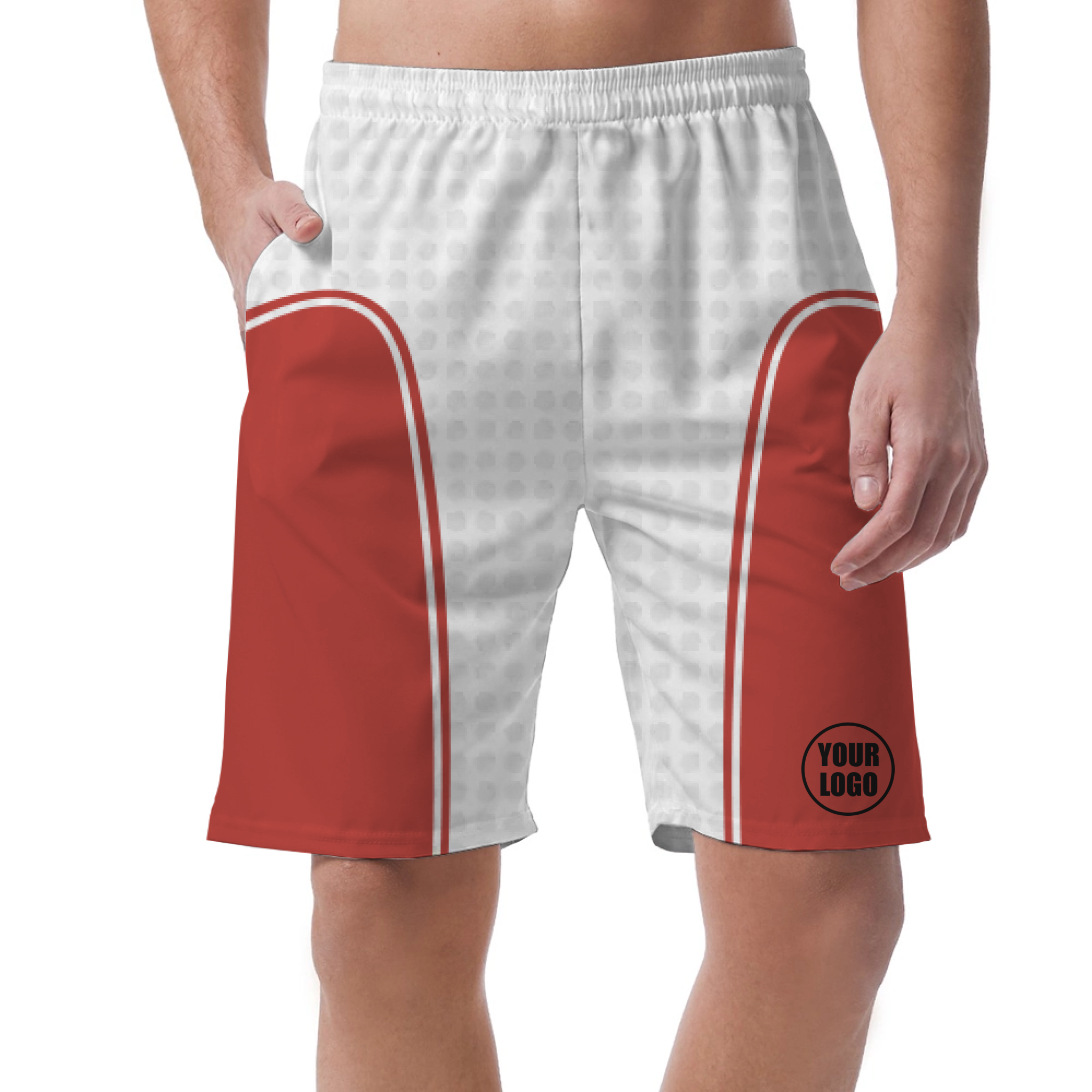 Picklewin Unique Men's Custom Short Pants With Side Panels