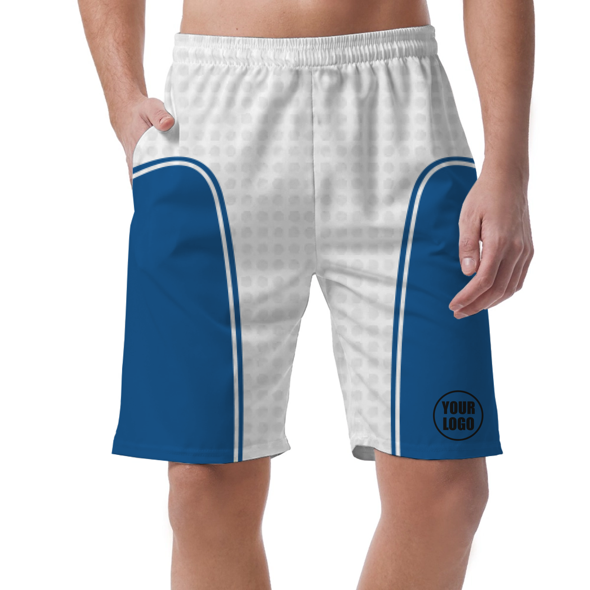 Picklewin Unique Men's Custom Short Pants With Side Panels