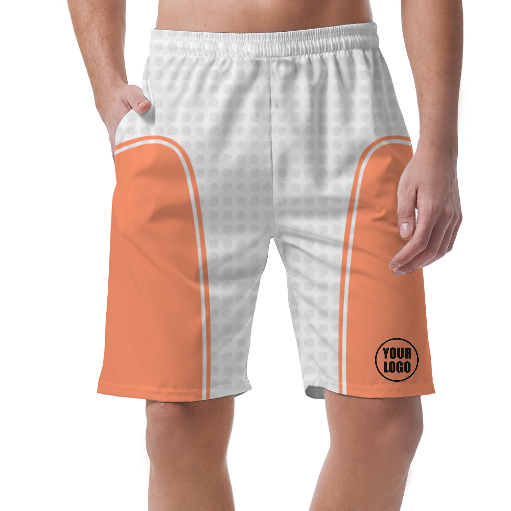 Picklewin Unique Men's Custom Short Pants With Side Panels