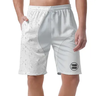 Picklewin Unique Monochrome Short Pants Customized For Men