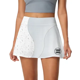 Picklewin Unique Monochrome Women's Custom Skort