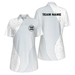Picklewin Unique Monochrome Women's UV Protection Polo