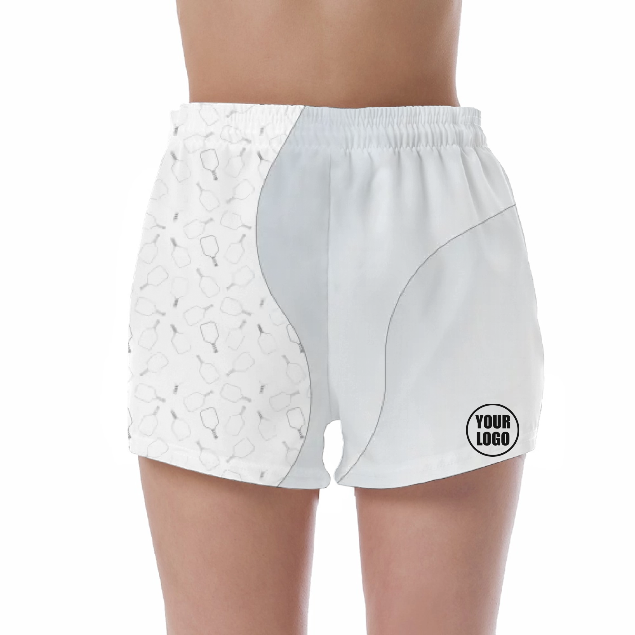 Picklewin Unique Monochrome Women's UV Protection Shorts