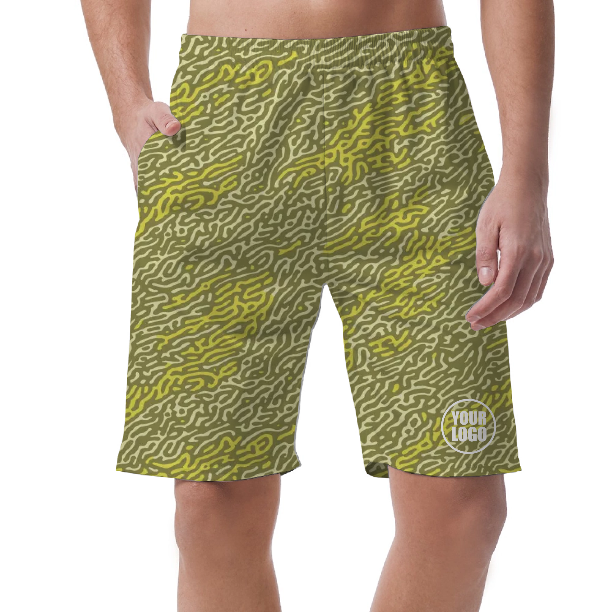 Picklewin Unique Pattern Men's Custom Short Pants