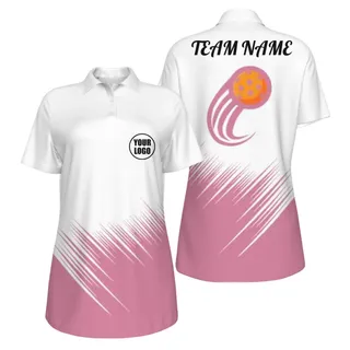 Picklewin Unique Women's Customized UV Protection Polo Shirt