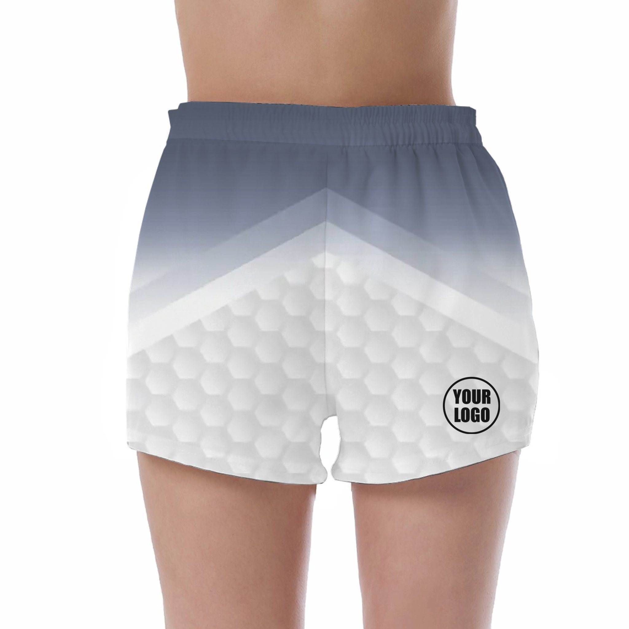 Picklewin Women's Custom UV Protection Shorts With Gradient Colors