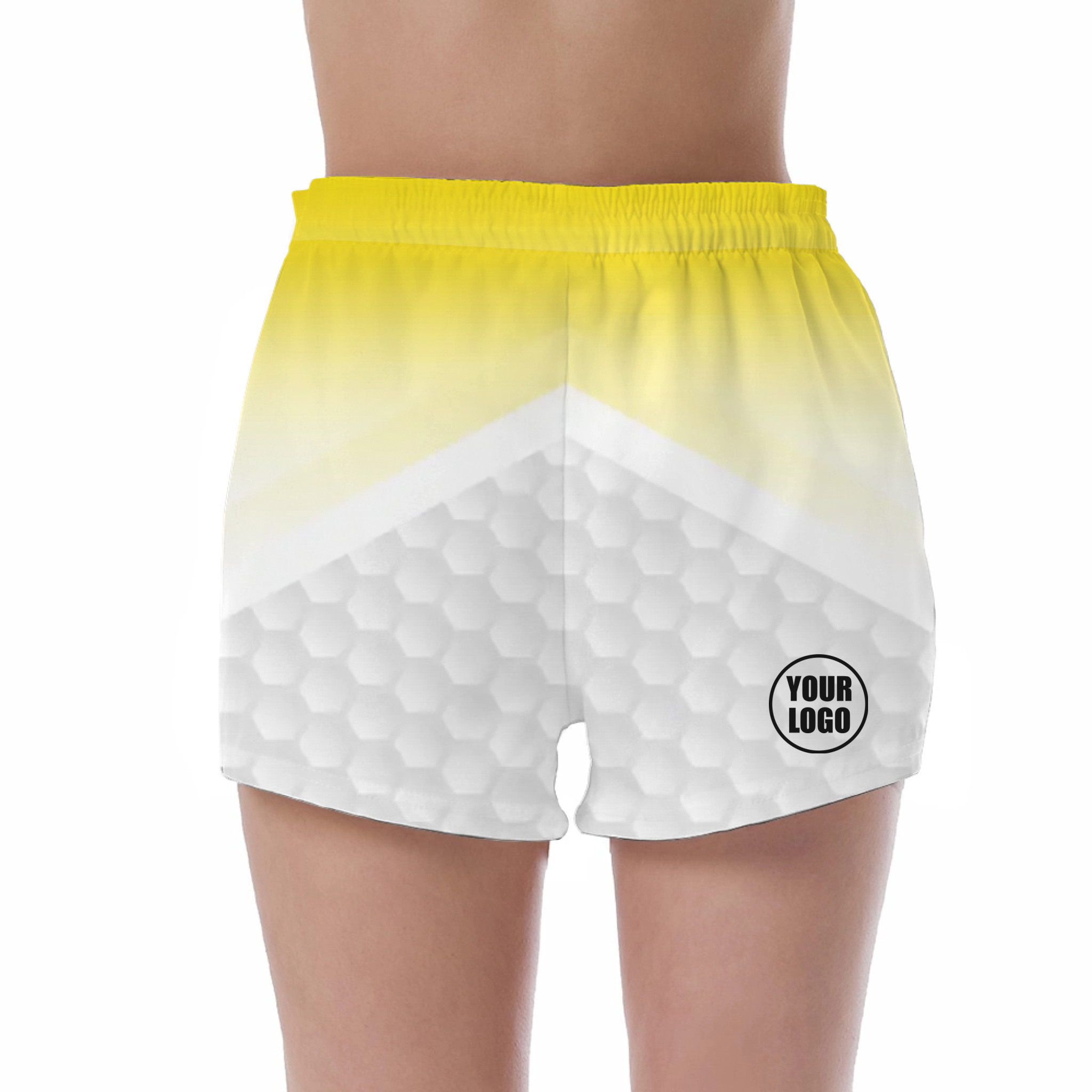 Picklewin Women's Custom UV Protection Shorts With Gradient Colors