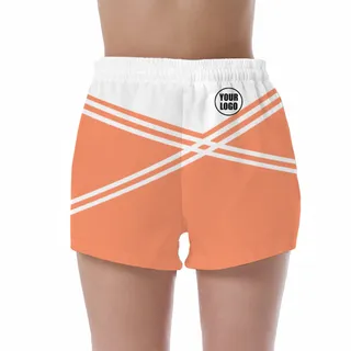 Picklewin Women's Custom UV Protection Shorts With Unique Color Blocks – alternate
