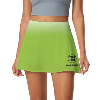 Picklewin Women's Customized Skort With Gradient For Team