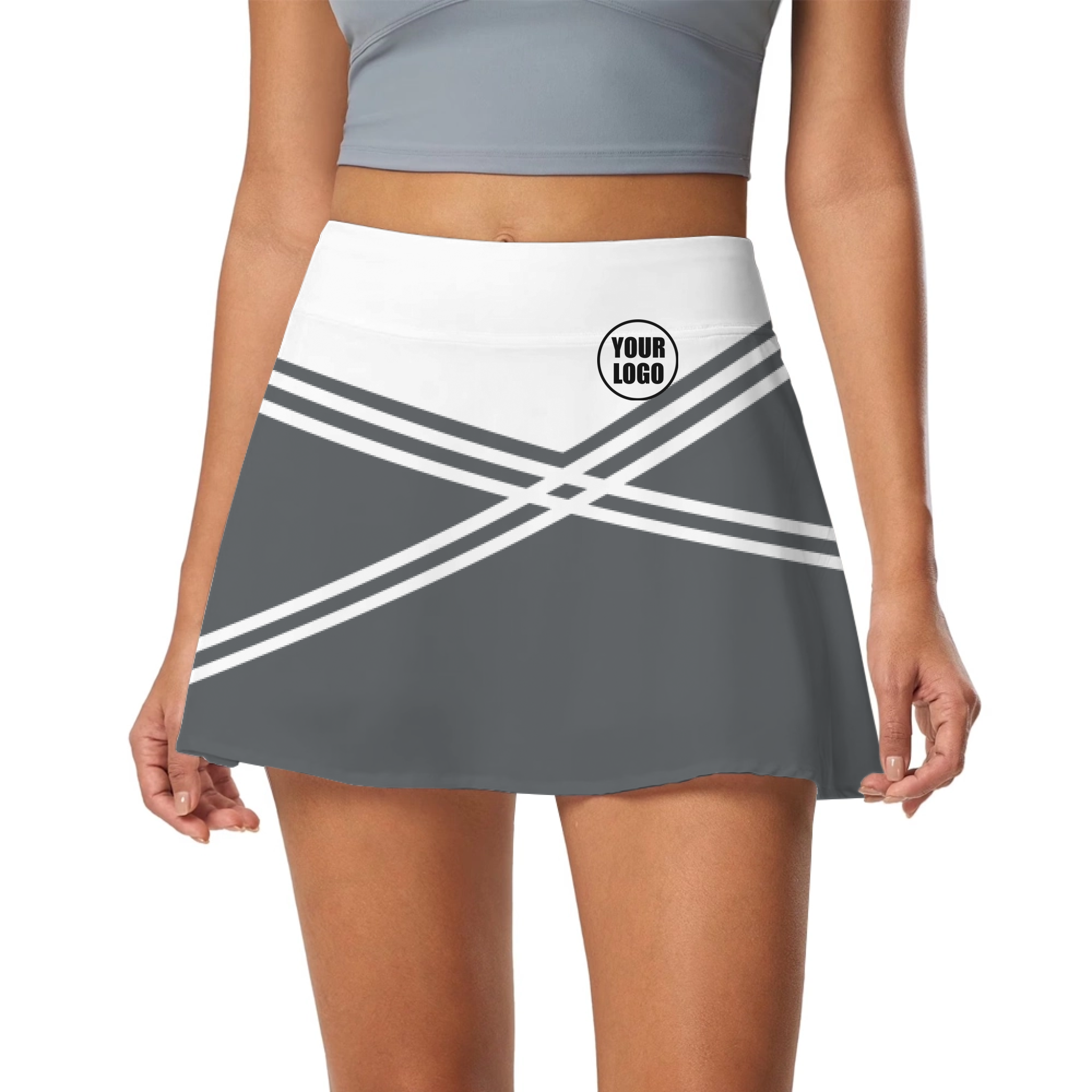 Picklewin Women's Customized Skort With Unique Color Blocks