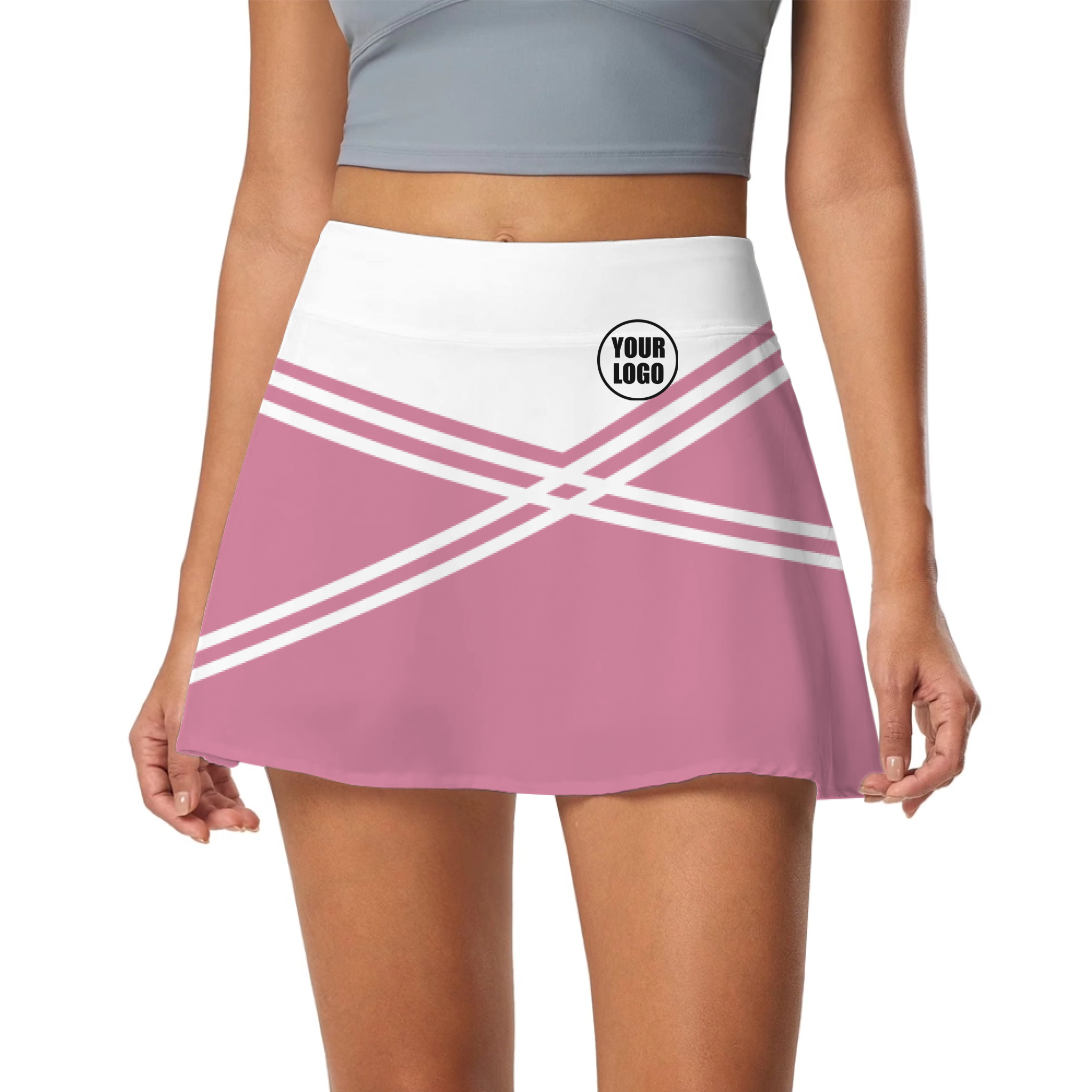 Picklewin Women's Customized Skort With Unique Color Blocks