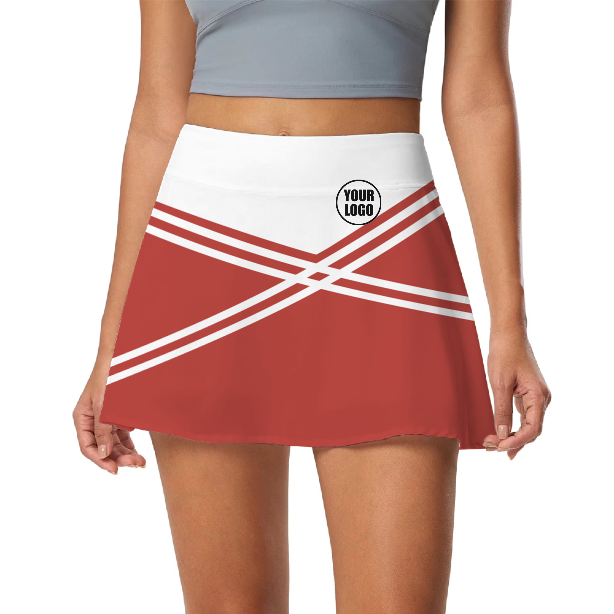 Picklewin Women's Customized Skort With Unique Color Blocks