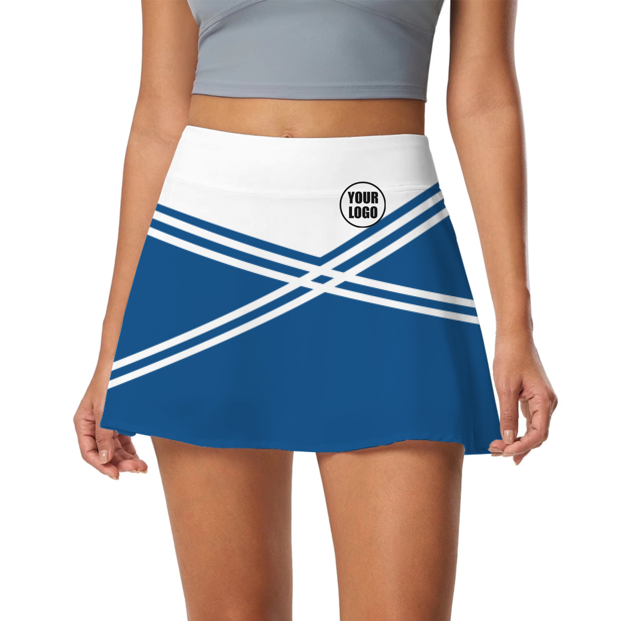 Picklewin Women's Customized Skort With Unique Color Blocks
