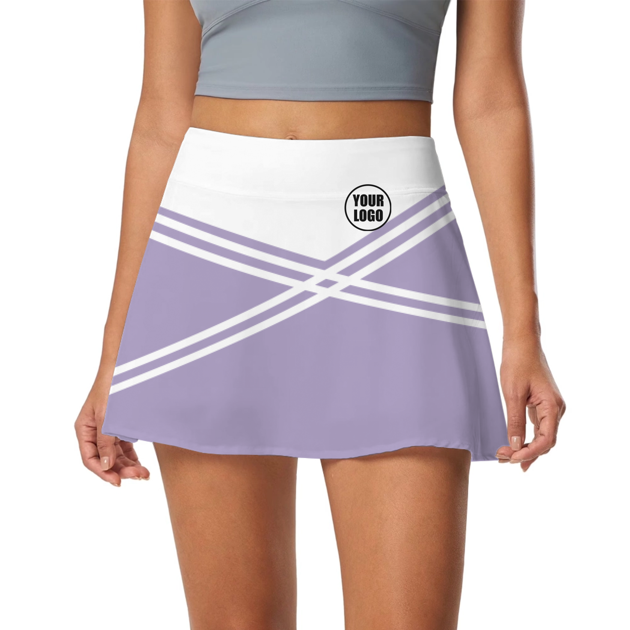 Picklewin Women's Customized Skort With Unique Color Blocks