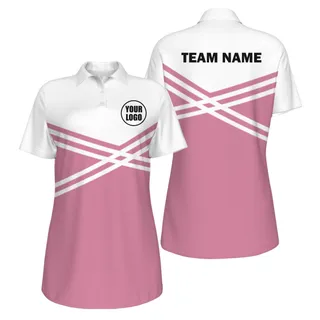 Picklewin Women's Customized UV Protection Polo Shirt With Unique Color Blocks