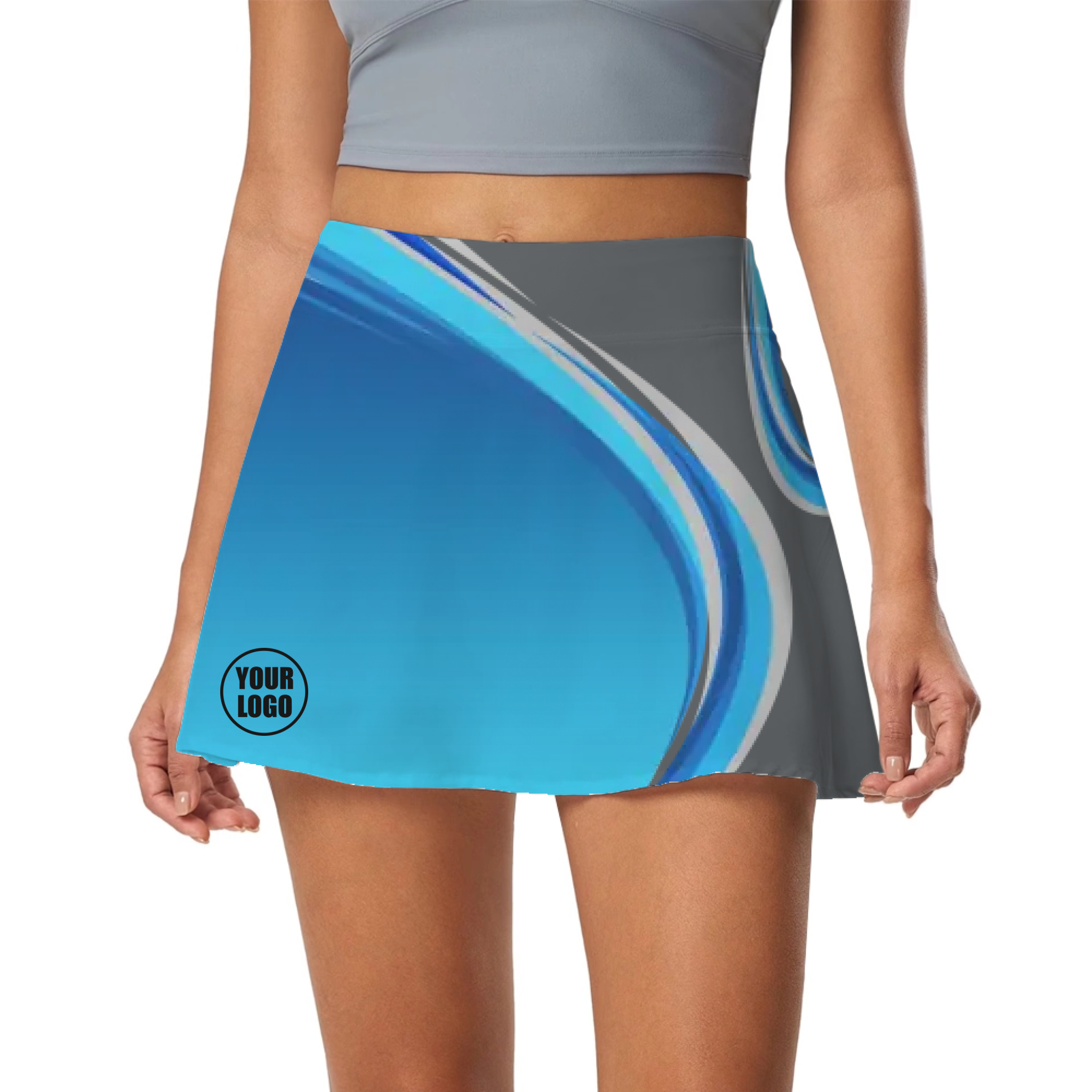 Picklewin Women's Gradient Skort Custom For Team