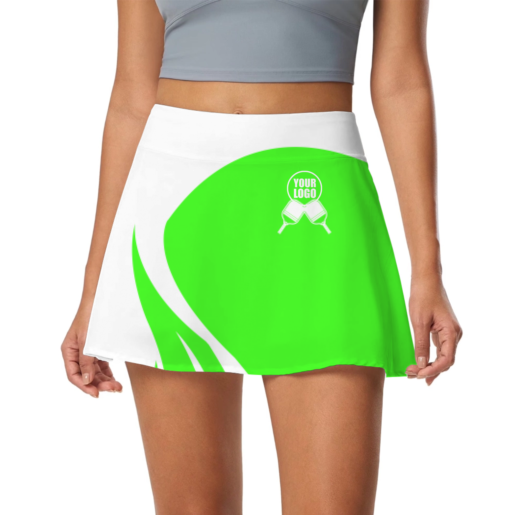 Picklewin Women's Skort Customized For Pickleball Team