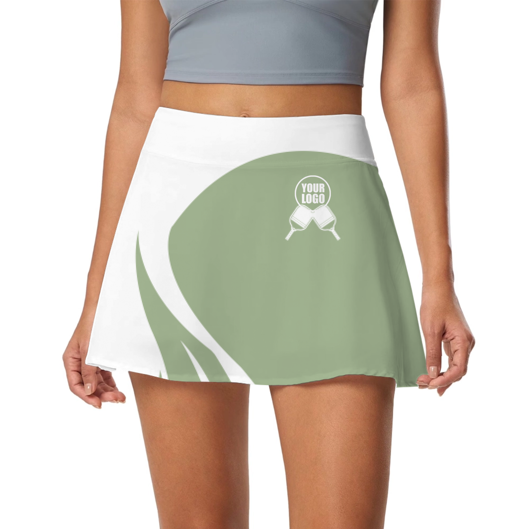 Picklewin Women's Skort Customized For Pickleball Team