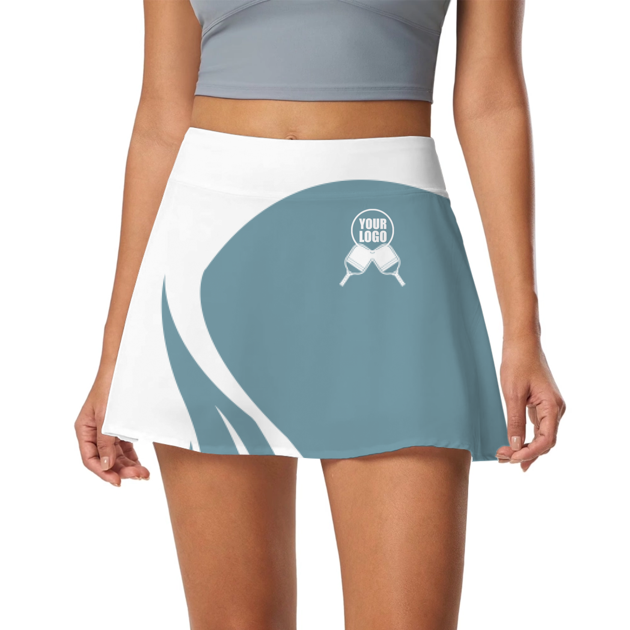 Picklewin Women's Skort Customized For Pickleball Team