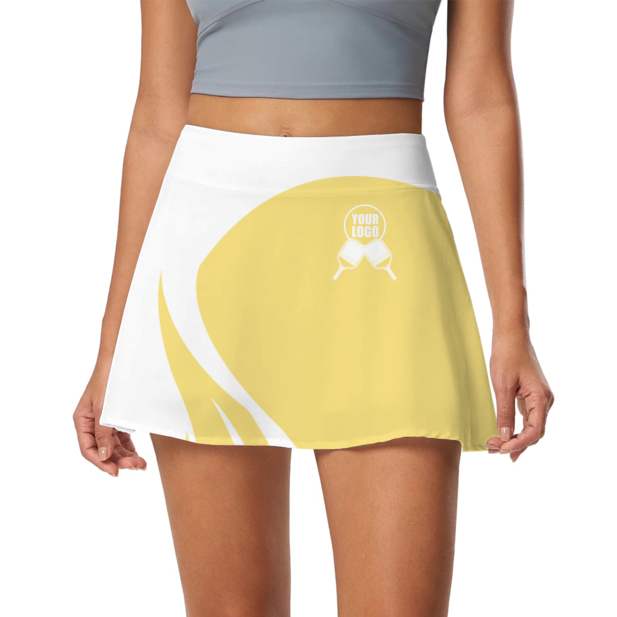 Picklewin Women's Skort Customized For Pickleball Team