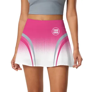 Picklewin Women's Sporty Gradient Customized Skort