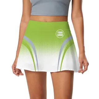 Picklewin Women's Sporty Gradient Customized Skort – alternate