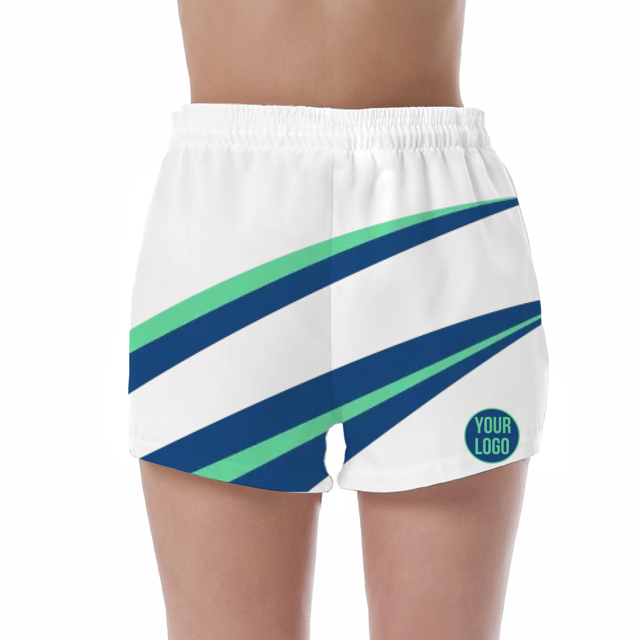 Picklewin Women's UV Protection Short Pants With Simple Patterns