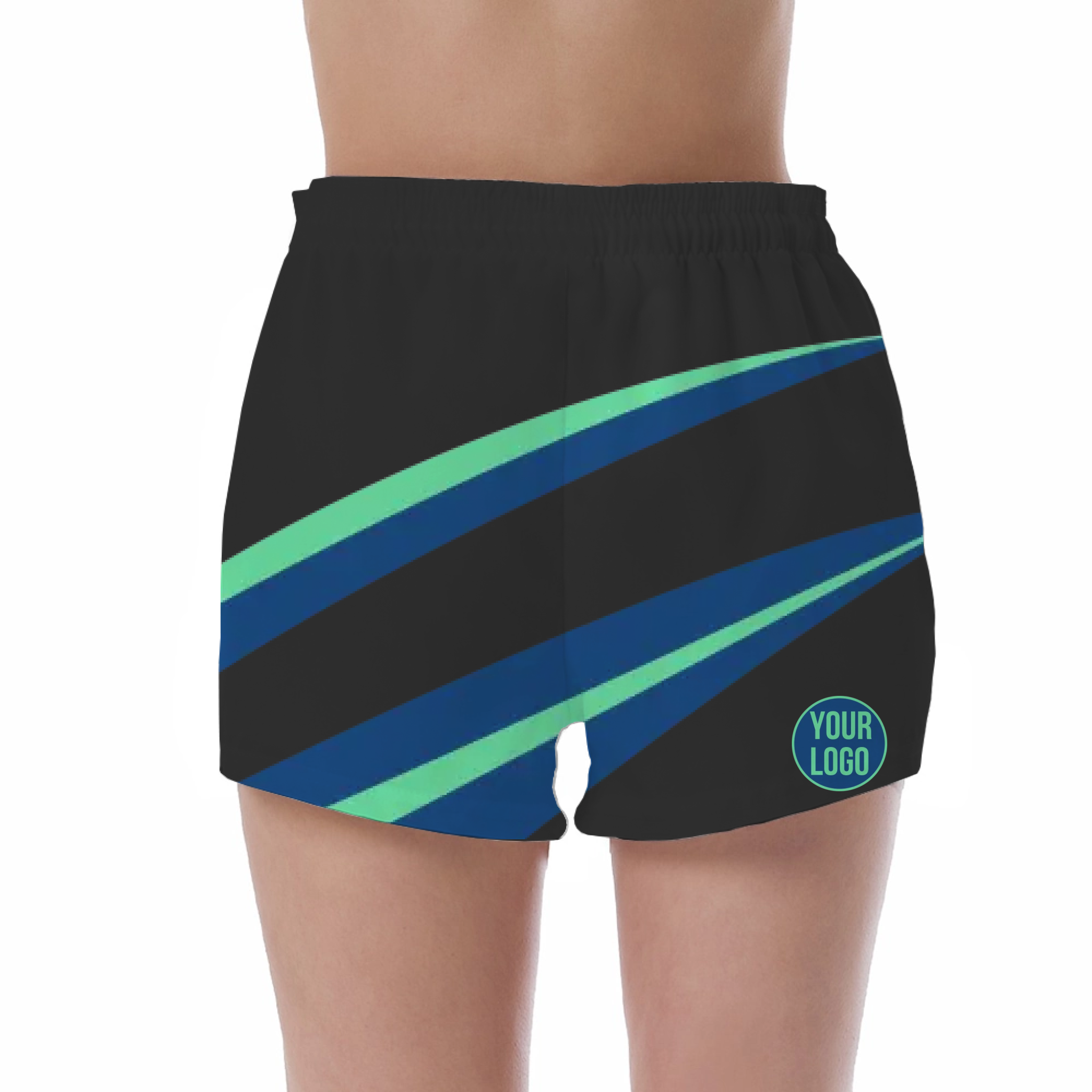 Picklewin Women's UV Protection Short Pants With Simple Patterns