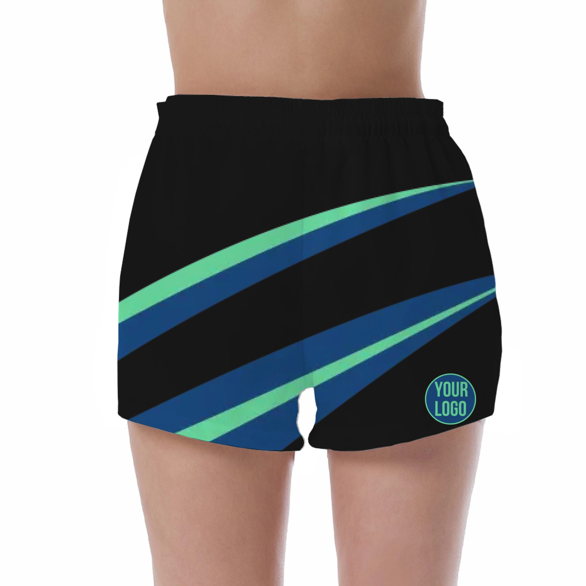 Picklewin Women's UV Protection Short Pants With Simple Patterns