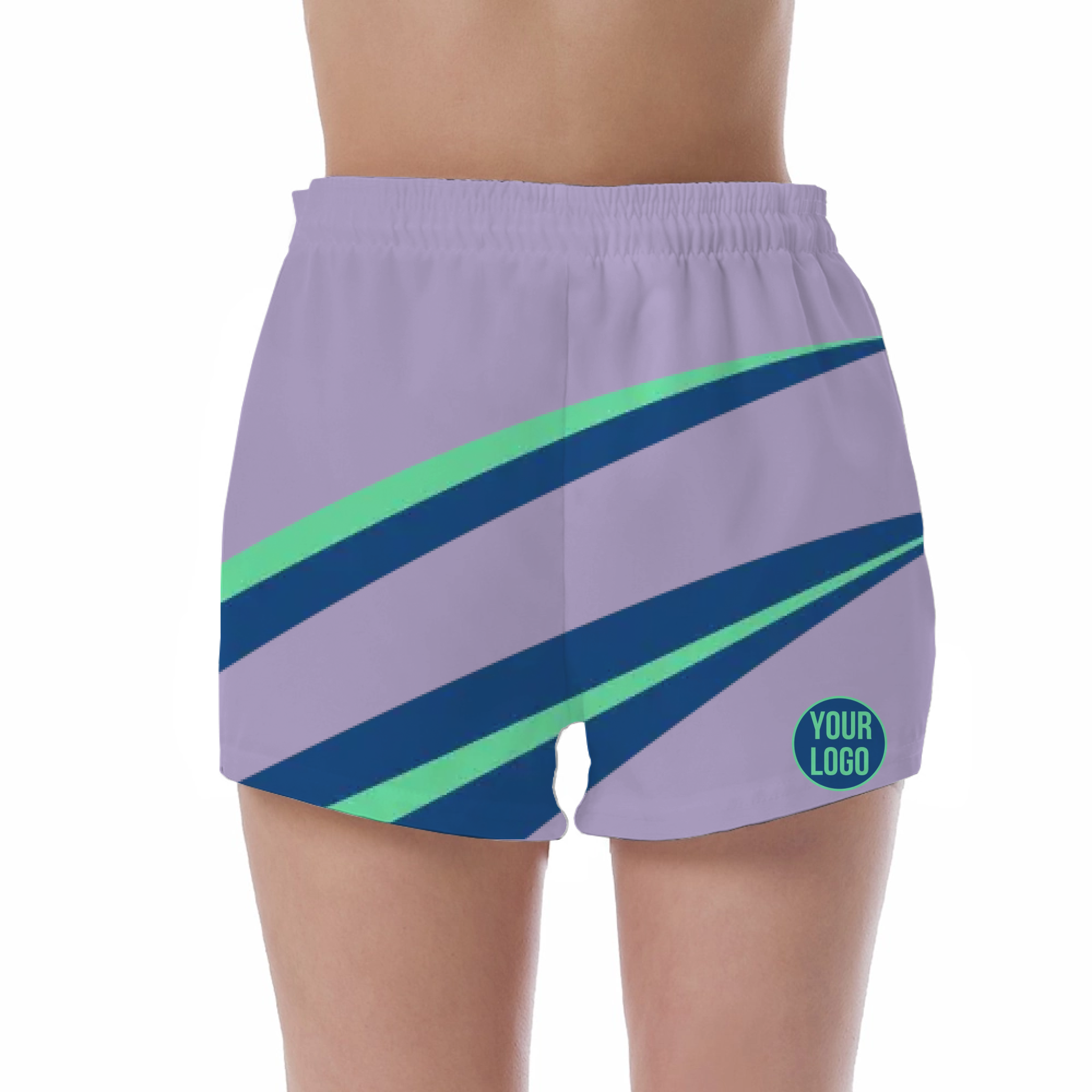 Picklewin Women's UV Protection Short Pants With Simple Patterns