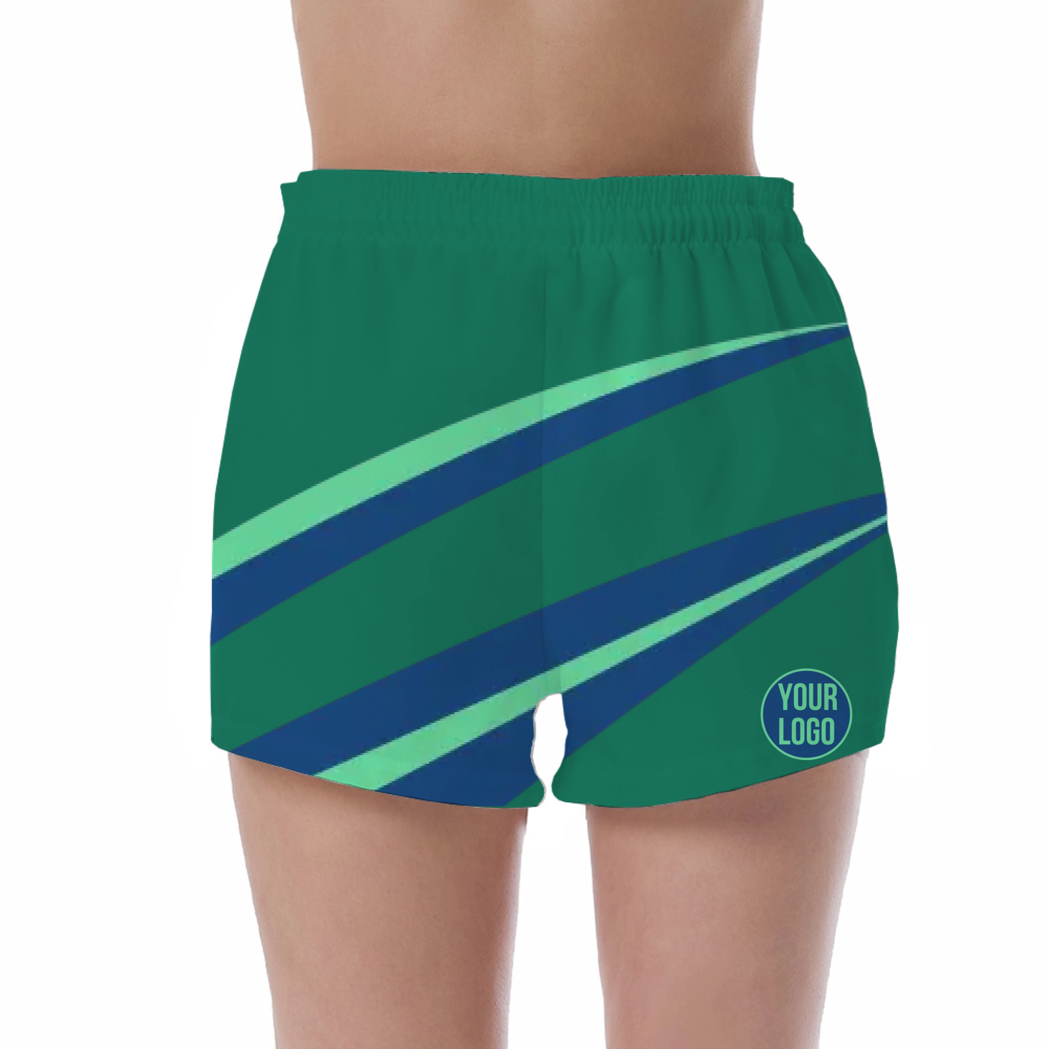 Picklewin Women's UV Protection Short Pants With Simple Patterns