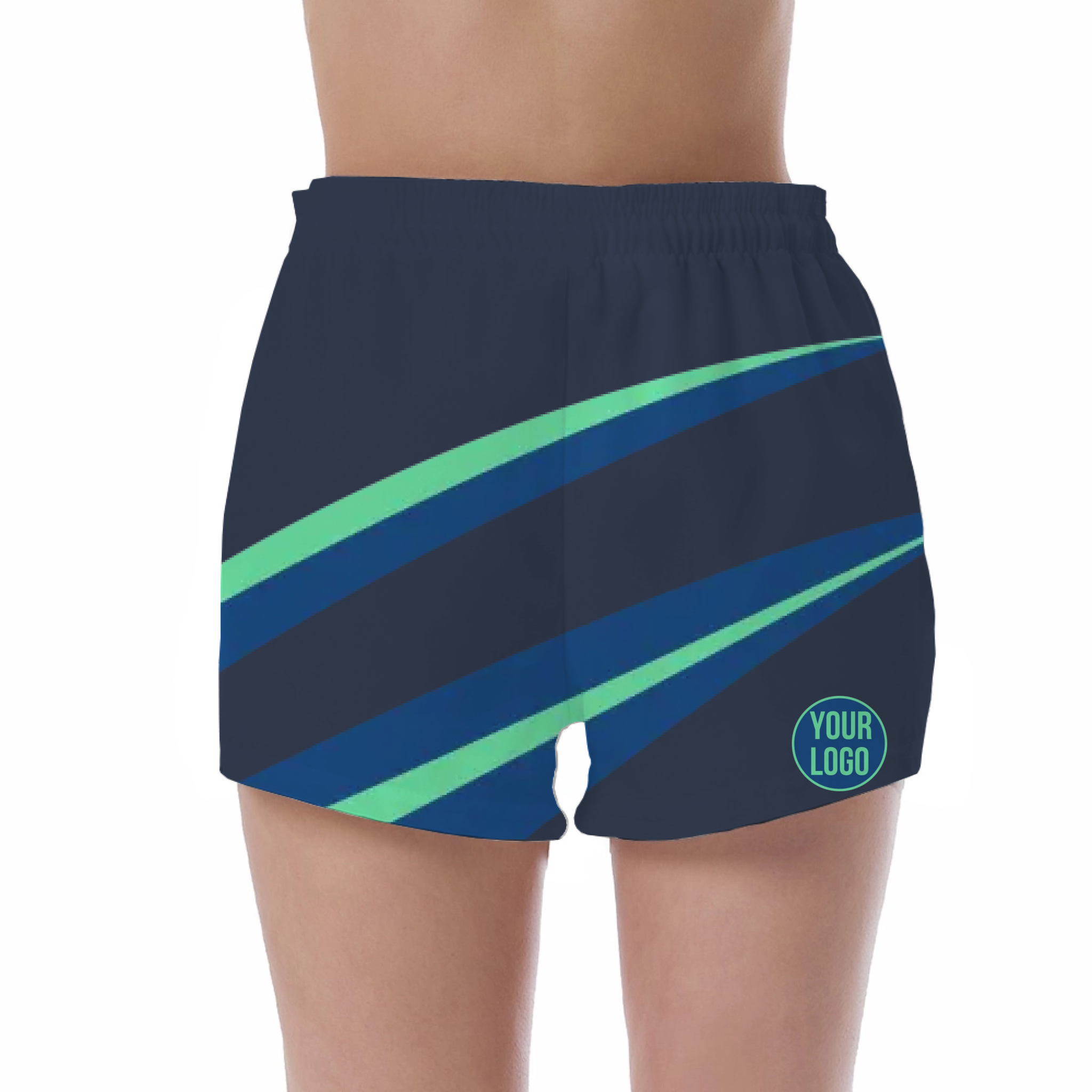Picklewin Women's UV Protection Short Pants With Simple Patterns