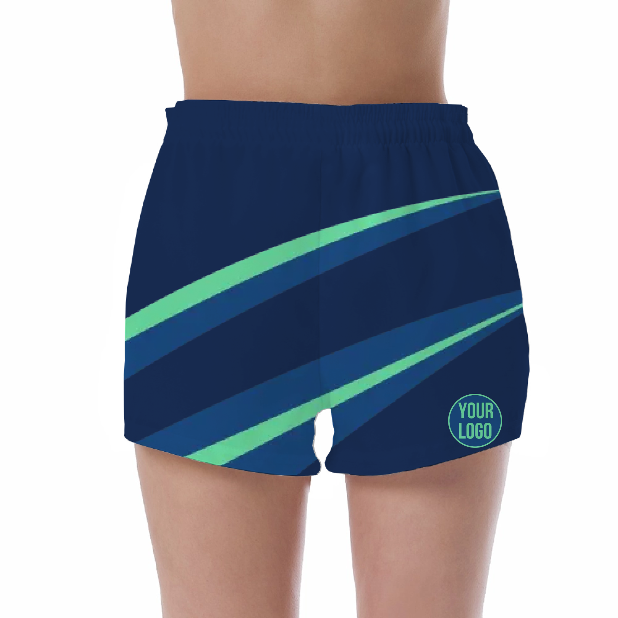 Picklewin Women's UV Protection Short Pants With Simple Patterns