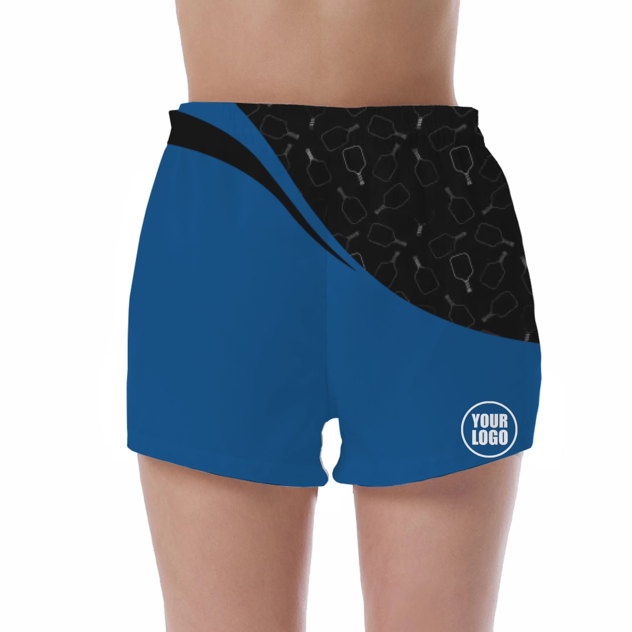 Picklewin Women's UV Protection Shorts With Special Pickleball Pattern