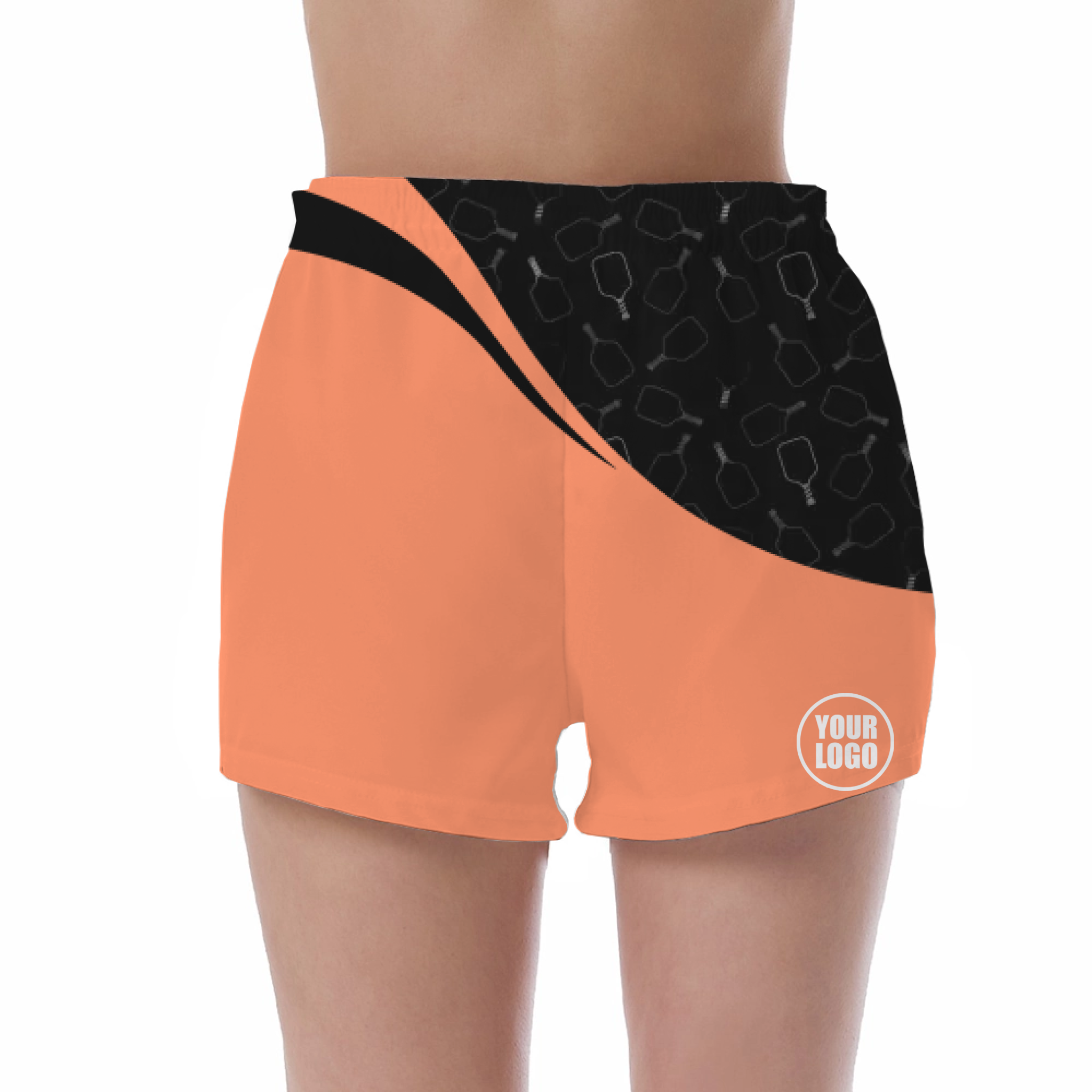 Picklewin Women's UV Protection Shorts With Special Pickleball Pattern