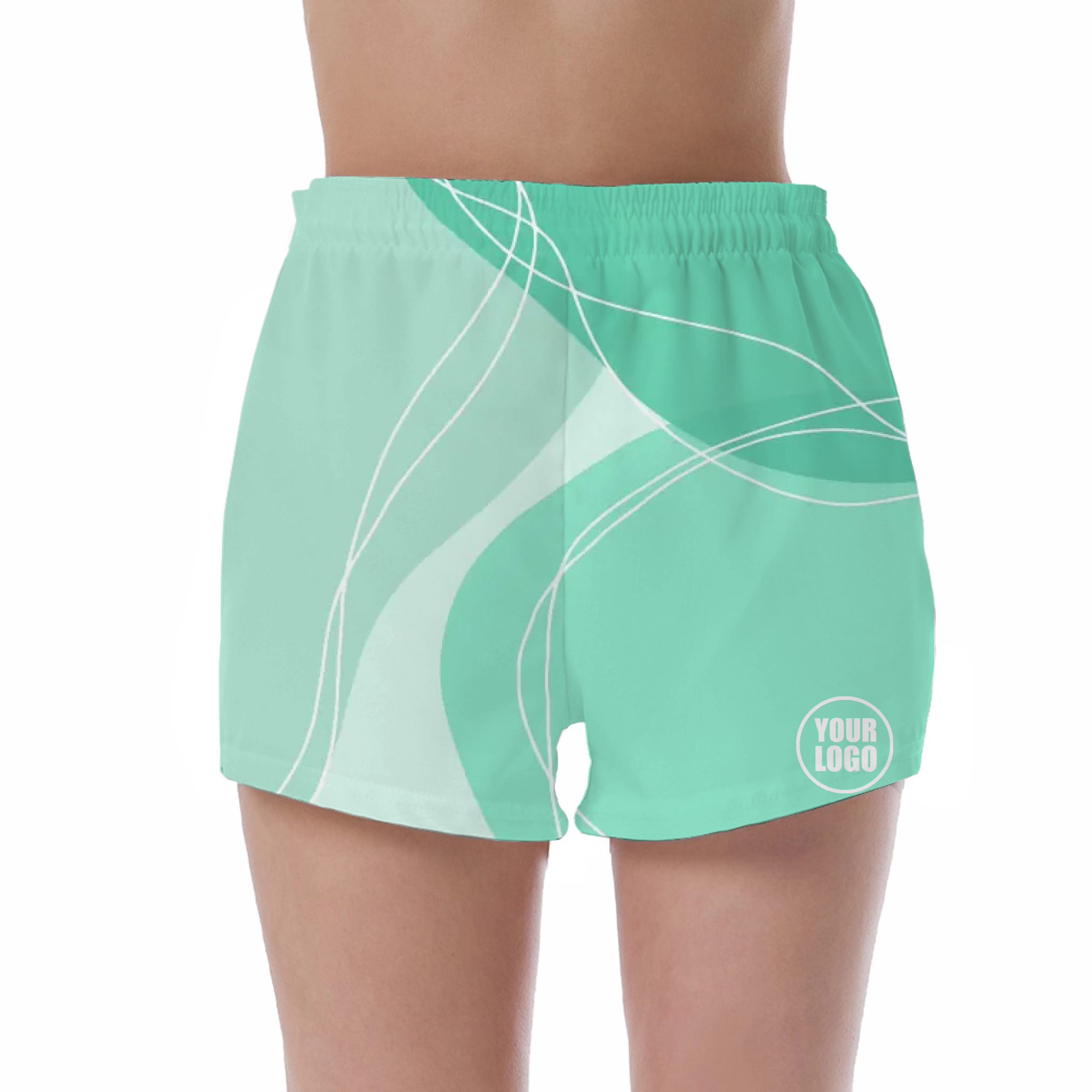 Picklewin Women's UV Protection Shorts With Unique Motion